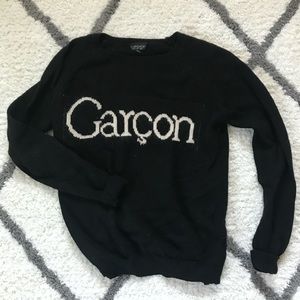 Black Topshop Sweater